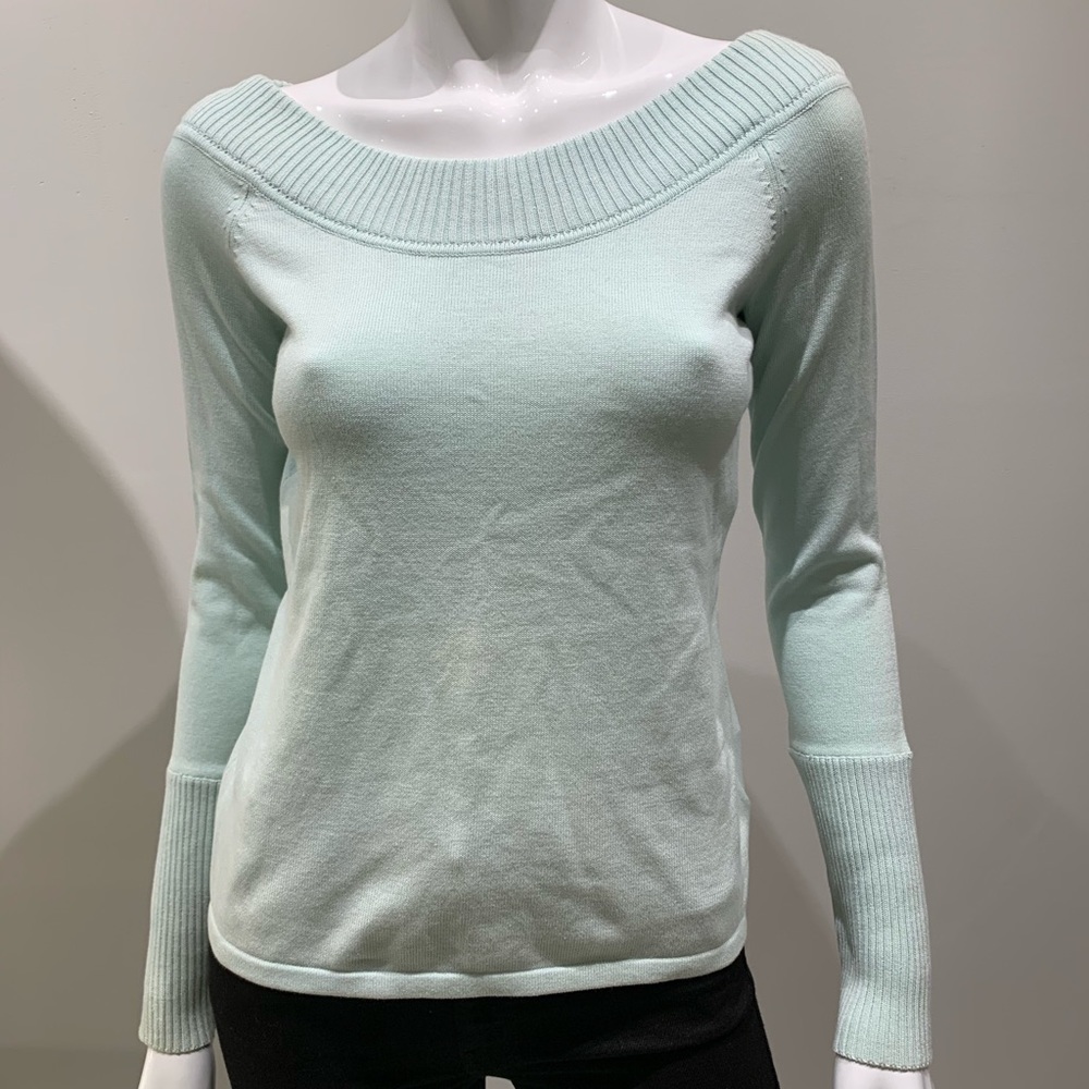 Dana Buchman Boatneck Sweater - Mint